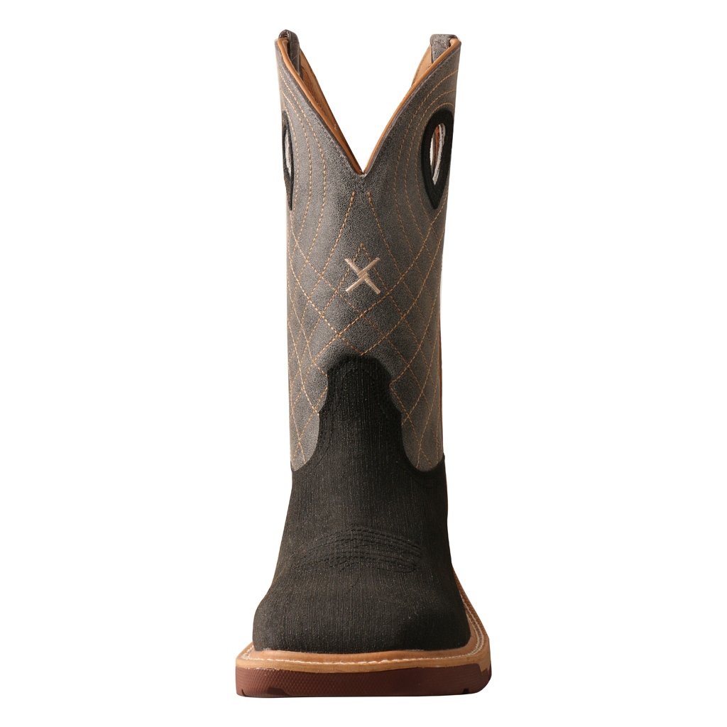 【INCHANT ME】Bitter Buckle Western Half Boots MXBA002 / Western Work Boot with Cell Stretch® and Alloy Toe