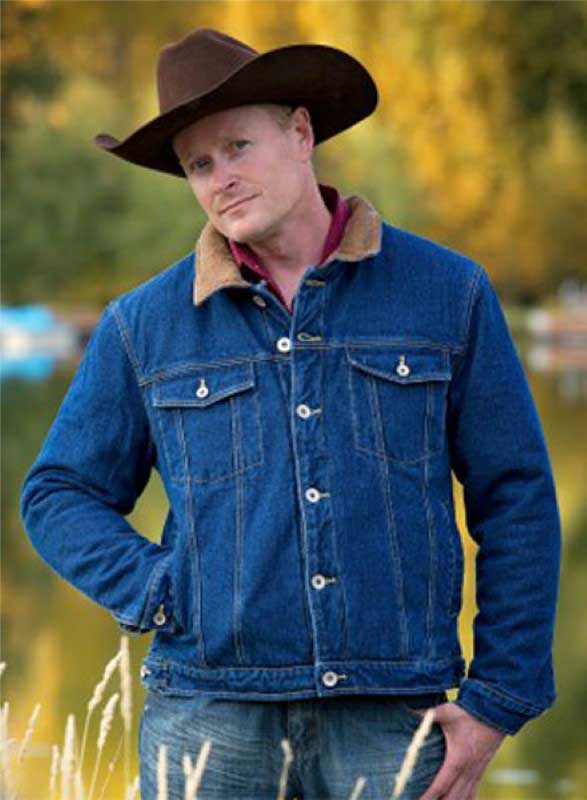 ジャケット・アウター RRL Fleece-Lined Denim Ranch Jacket Hitching Fleece-Denim Ranch Jacket