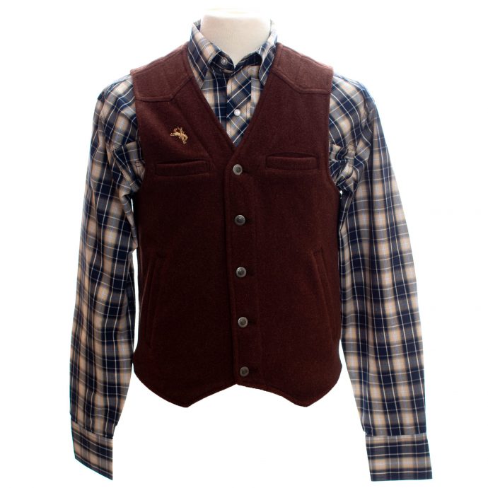 トップス CUSHMAN wool check vest Amazon.com: OUTBACK TRADING Men's Jessie Vest | Lightweight