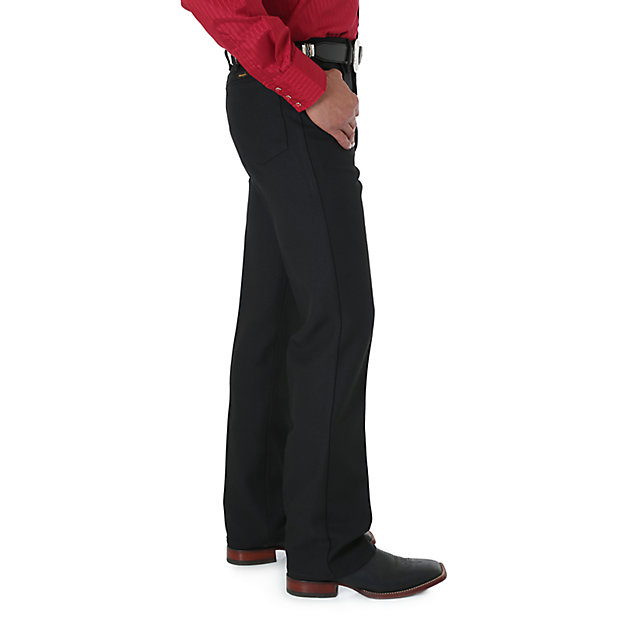 82BK / Men's Black Wrangler® Wrancher® Dress Jean