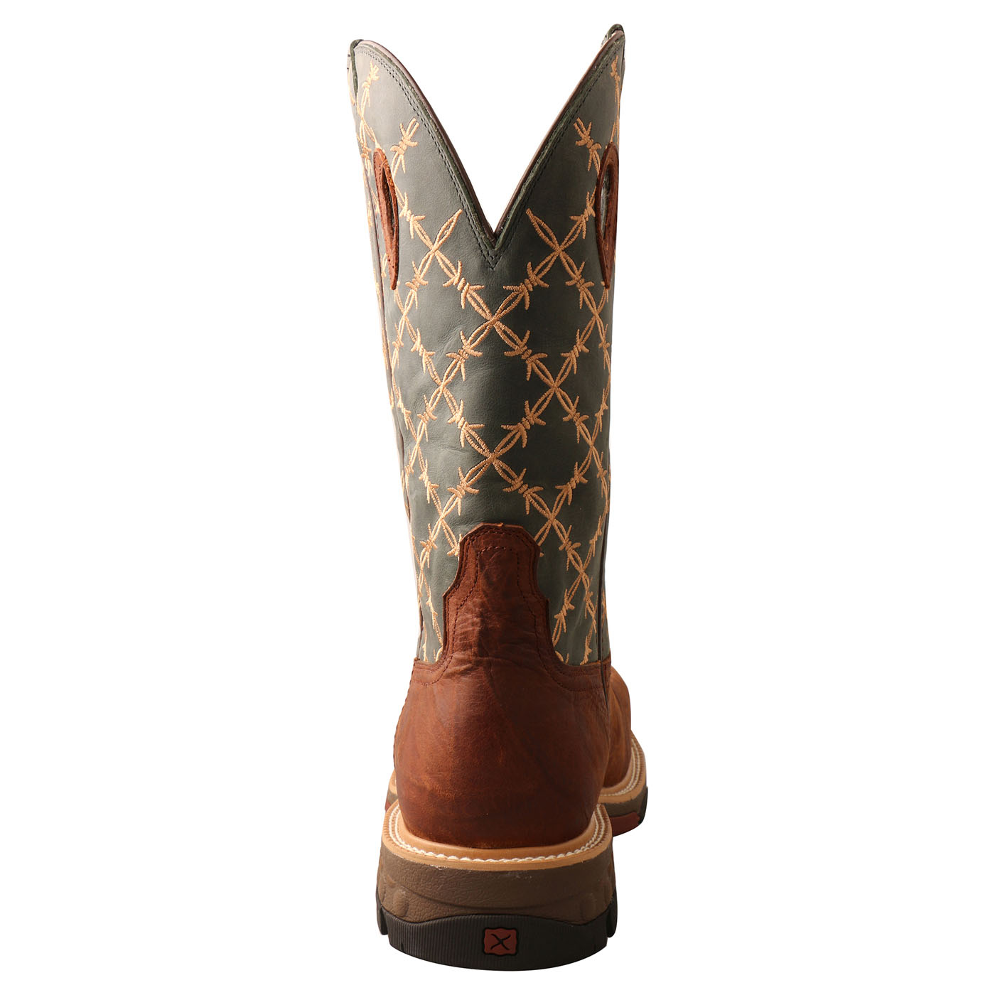 MXBN002 / Men's Nano Safety Toe Western Work Boot