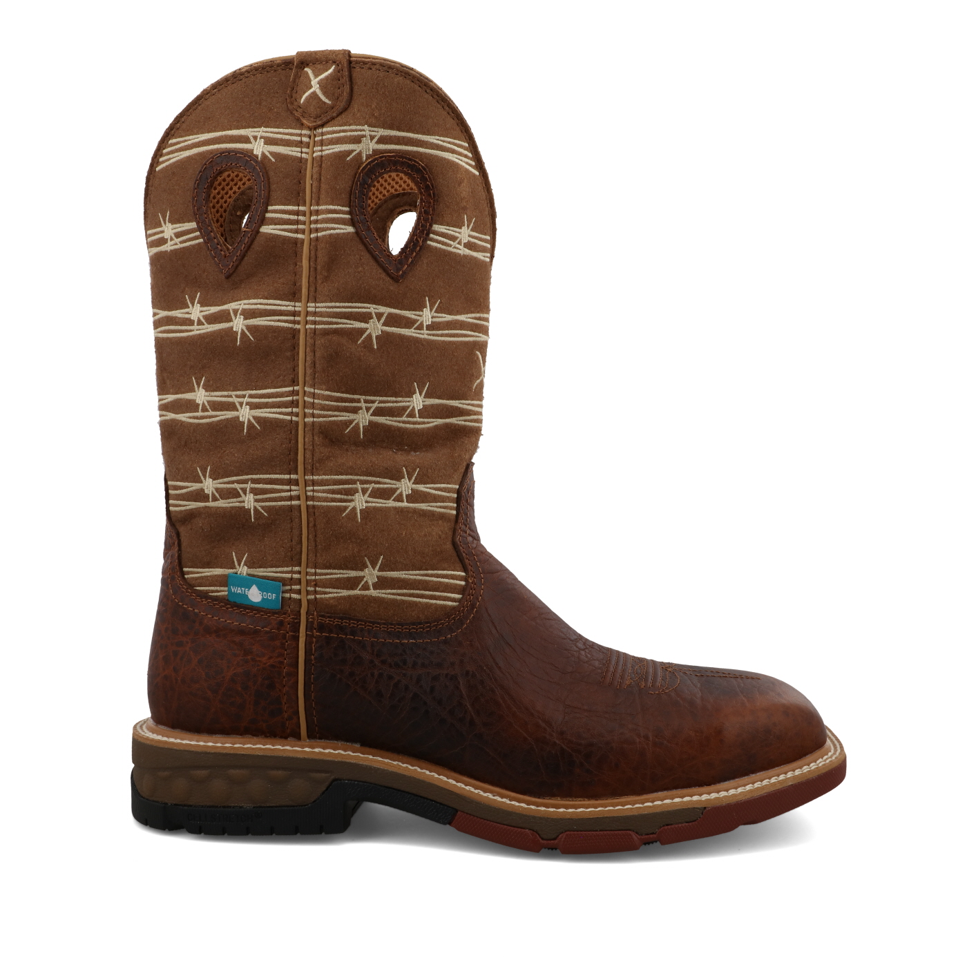 MXBAW05 / Western Waterproof Work Boot with Cell Stretch