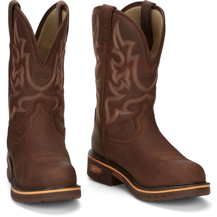 Men's CR4008/ Nano Comp Toe Justin Commander Work Collection
