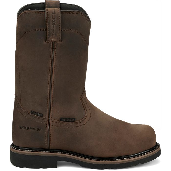 Men's SE4630 / Justin Work Nano Comp Toe Boots - Bucksworth