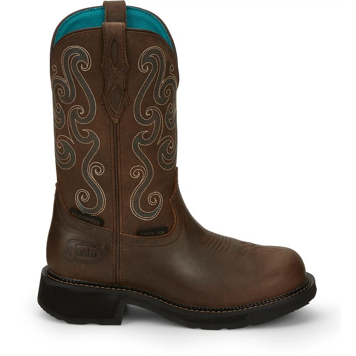 Women's GY9991 / Justin Gypsy Waterproof Steel Toe Work Boot